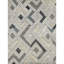 Hand Knotted Abstract Area Rug in Nickel/Gray-1479424644