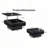 31.1" Lift-Top Black Coffee Table with Hidden Storage-118631299