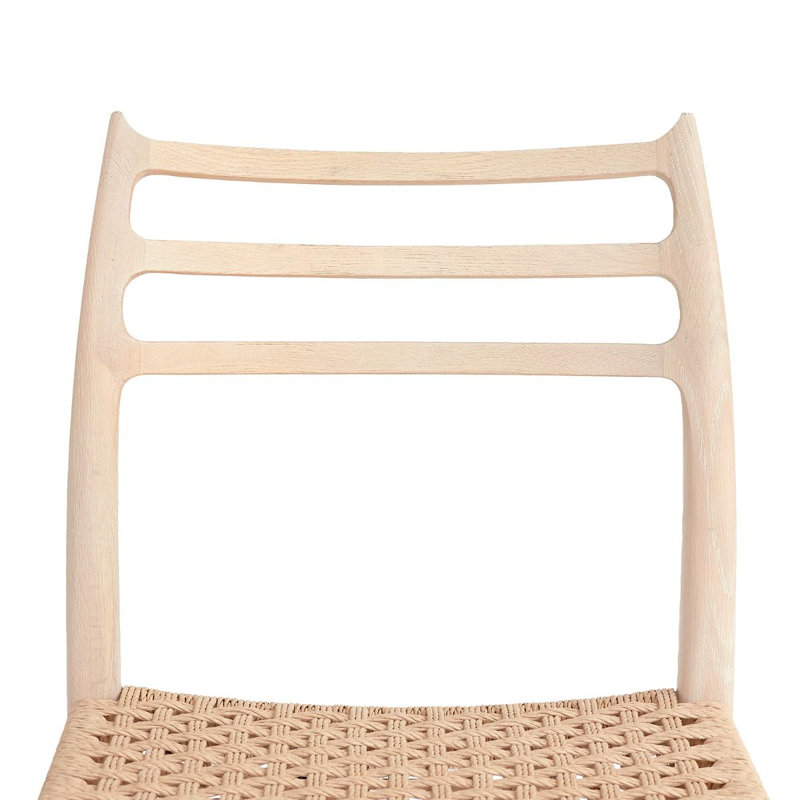 Adele Solid Wood Dining Chair, Oak