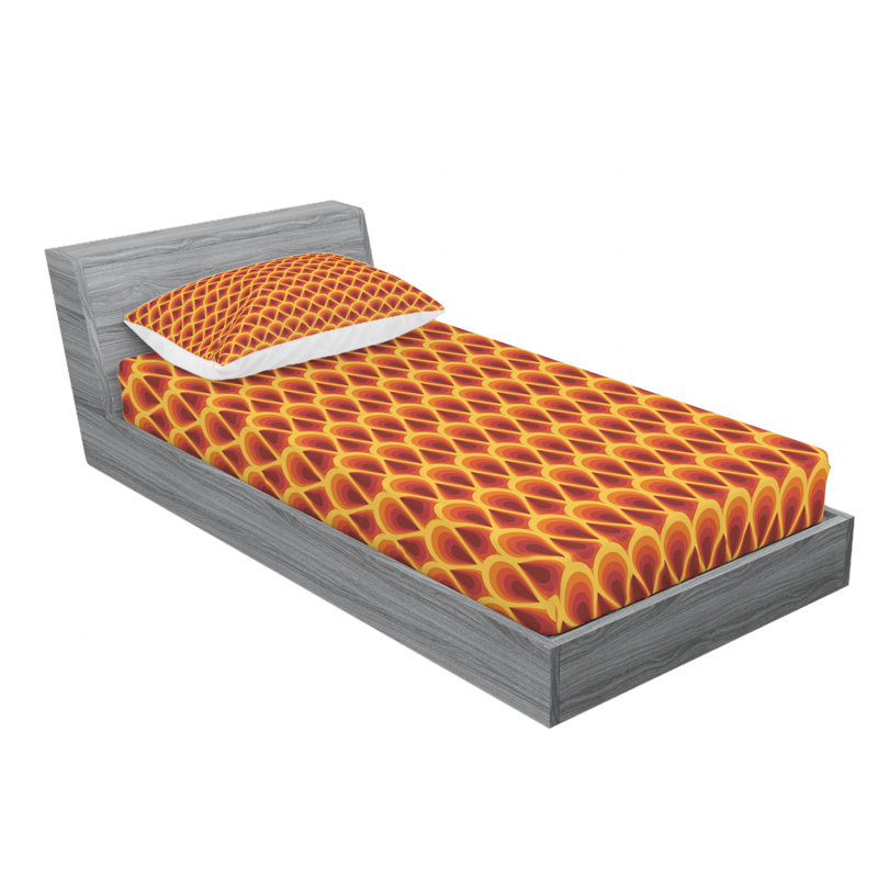 Microfiber Sheet Set, Twin Sheet Set + Fitted Sheet + 1 Pillowcase