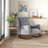 Fabric Solid Wood Rocking Chair-1426407055