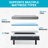 Sterner Zero Gravity Pain Relieving Massaging Adjustable Bed with Wireless Remote, Bluetooth and App-169285612