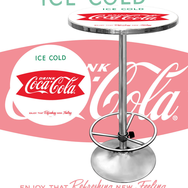 Table de pub coca cola ii