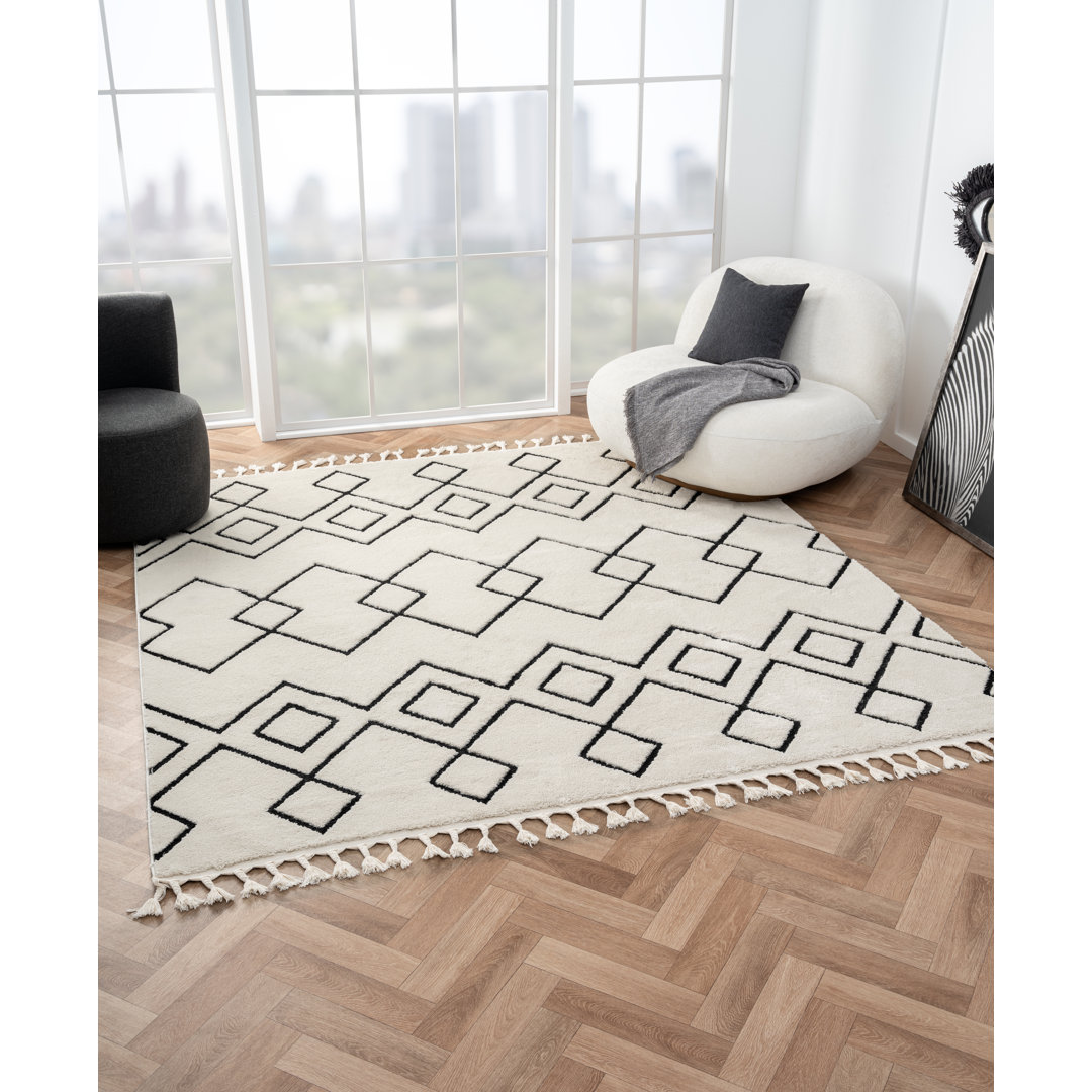 Teppich Mystic Tapis weiß