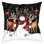 Modern Day Christmas Reversible Throw Pillow