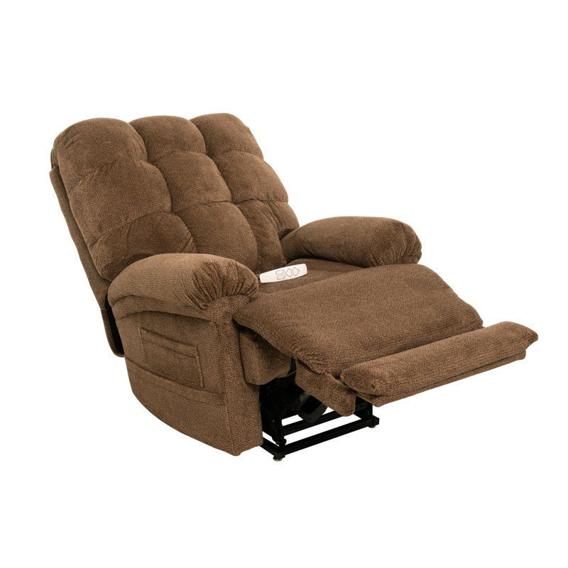 Fauteuil inclinable Angus Infinite Poco Layflat Lift avec chaleur et massage, Muscade