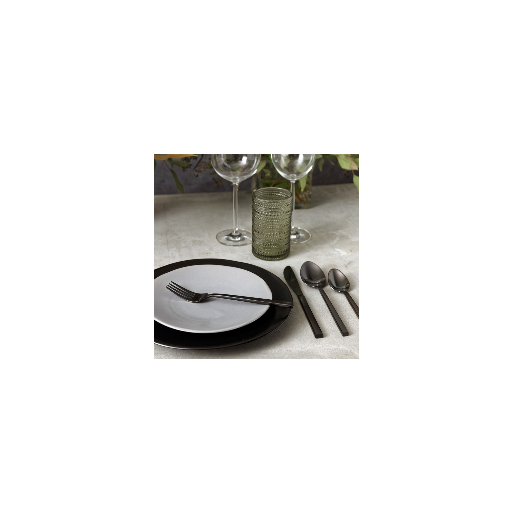Fortessa Heirloom Salad Plate, Smoke