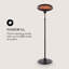 Electric Standing Patio Heater