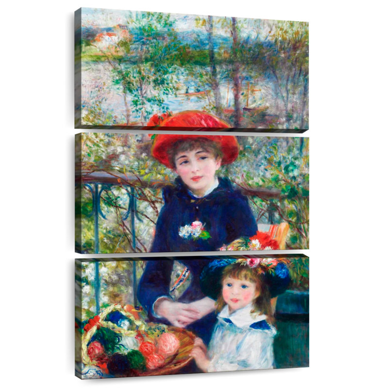 Deux soeurs sur la terrasse