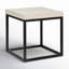 Brayton Square Wood White Wash End Table 