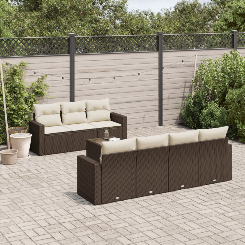 Ensemble de canapé de jardin Vidaxl