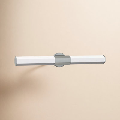 Belden Single Frosted Dimmable LED Bath Bar