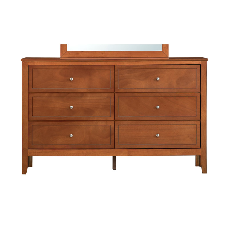 Daniel 6 Drawer Dresser - Oak, Oak