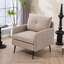 Fauteuil moderne simple en tissu