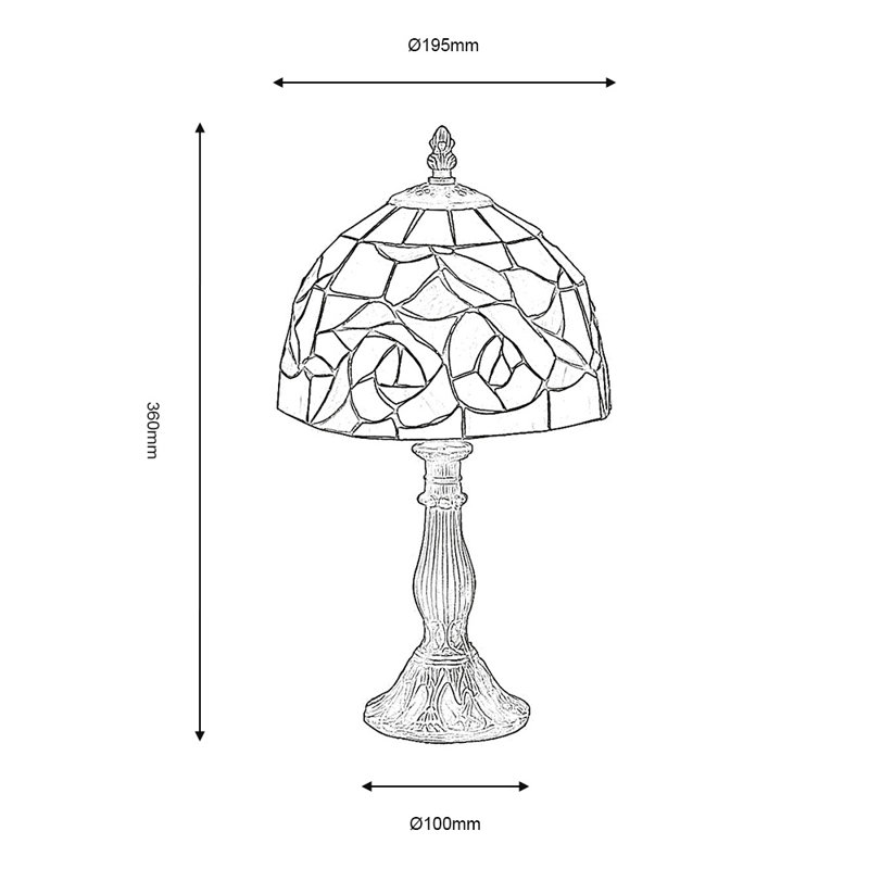 Brass Cannon Metal Table Lamp