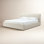 Linen Upholstered Platform Bed