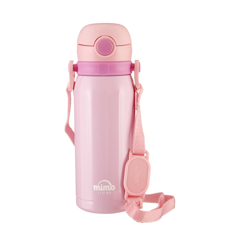Symple Stuff 450ml Drinking Glass, Pink
