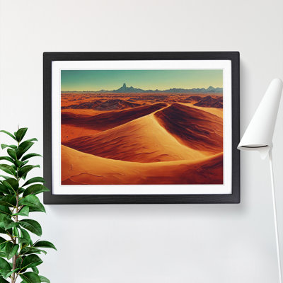 Unforgettable Desert - Framed Print