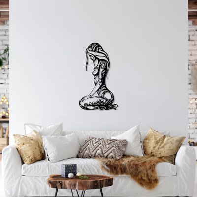 «Graceful Lady», art mural