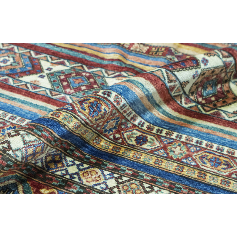 Wool Southwestern Area Rug