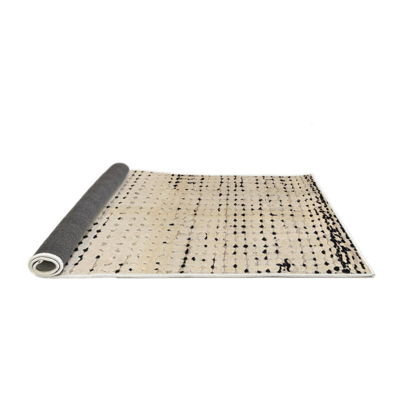 Tapis abstrait moderne 4385, Rond 8 pi