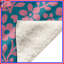 Couvertures à motif floral rose-130507780
