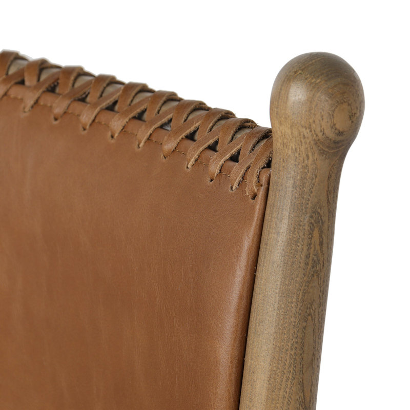 Bella Stool-Dulane Mahogany-Counter, Amber Ash, Bar Stool (31" Seat Height)