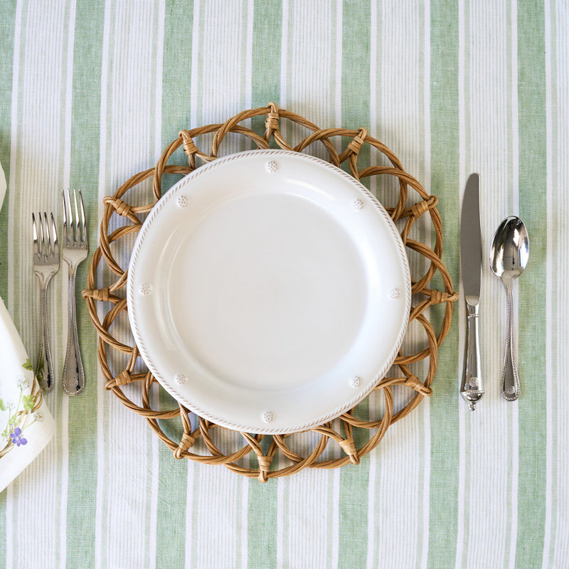 Berry & Thread 20 - Piece Place Setting, Bright Satin/Gold