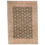 Hand Knotted Wool Area Rug in Black And Gold