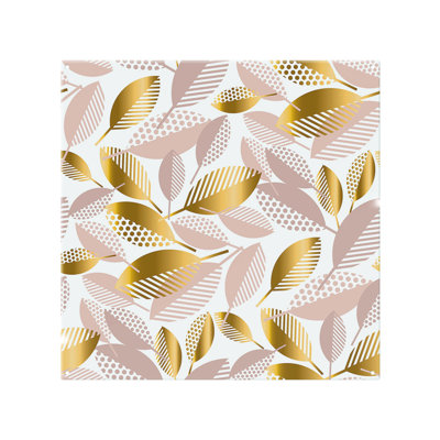 Pastel Rose And Autumn Splash Back