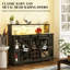 Armoire à vin Farmhouse, armoire à café, pour votre maison