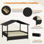 Rattan Dog House