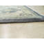 Hand Knotted Wool Geometric Area Rug in Blue