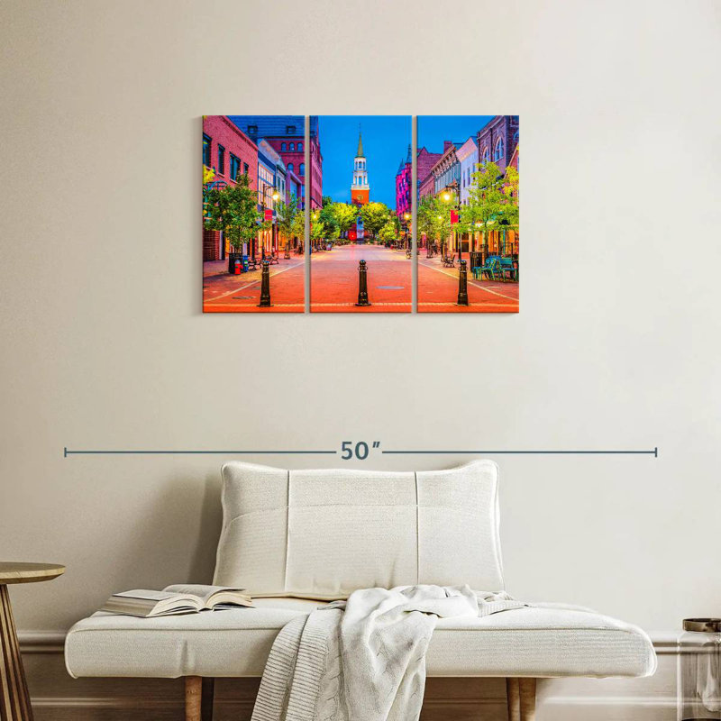 Rue à Burlington, H 20 po x l 33 po
