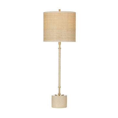 Lampe de table Averin 30" crème