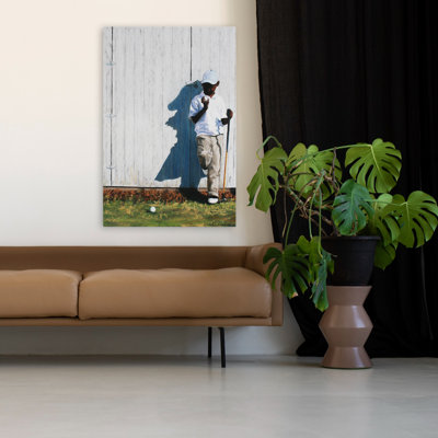 Art du golf figuratif pour enfants