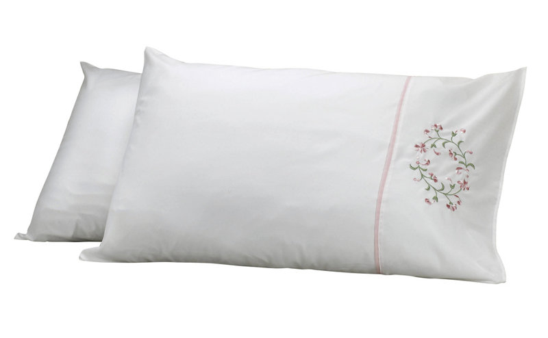  Housse de coussin Elegant, Beige / Rose