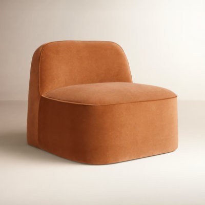 Looksee Upholstered Swivel Side Chair