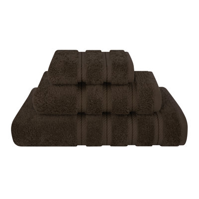 Darcelle 3-Piece 100% Cotton Bath Towel Set