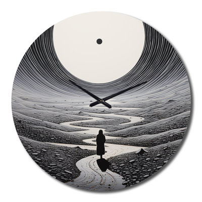 Horloge murale Desert Mirage Iii IV - Paysages