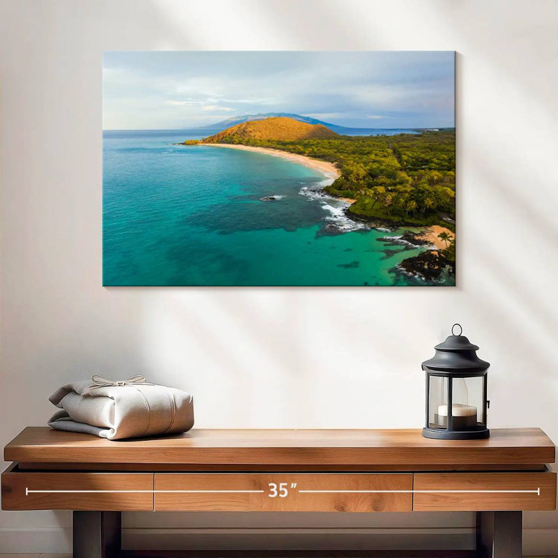 Gillard Blue Makena Beach, H 16 po x l 24 po