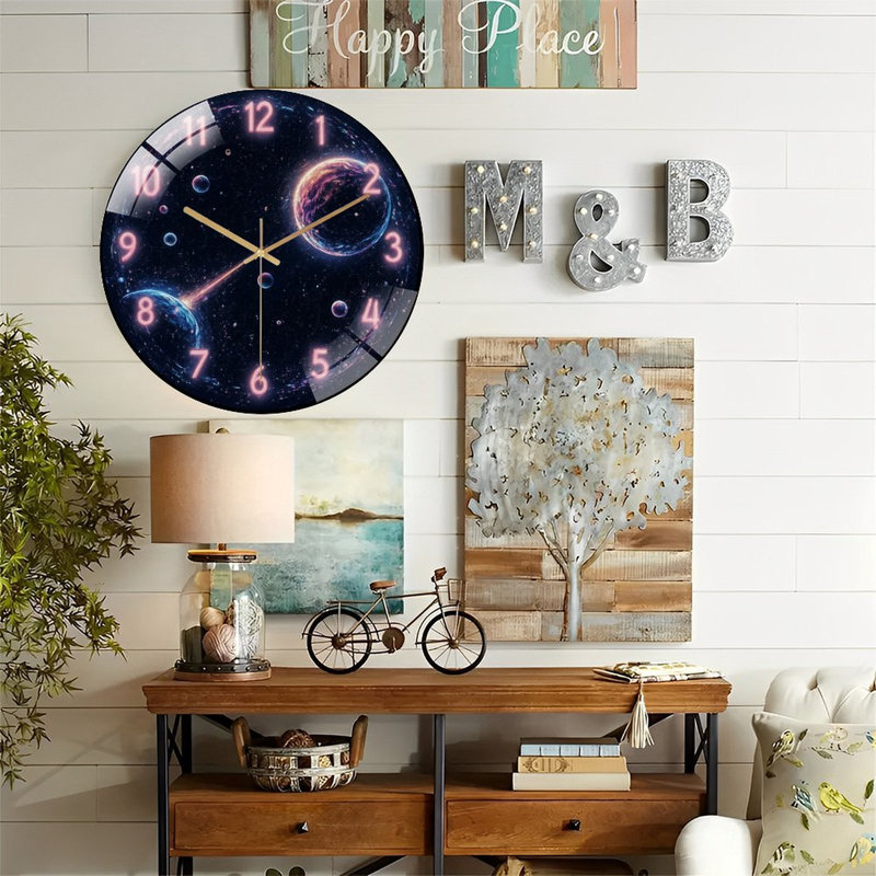 Horloge murale 12 po