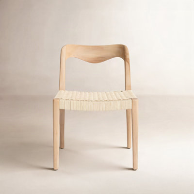 Dannon 17.71'' H Teak Side Chair