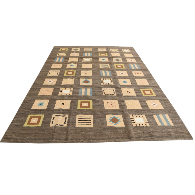 Tapis brun Jessen