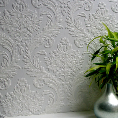 Rouleau de papier peint à peindre L 33 pi x l 20,9 po Blume