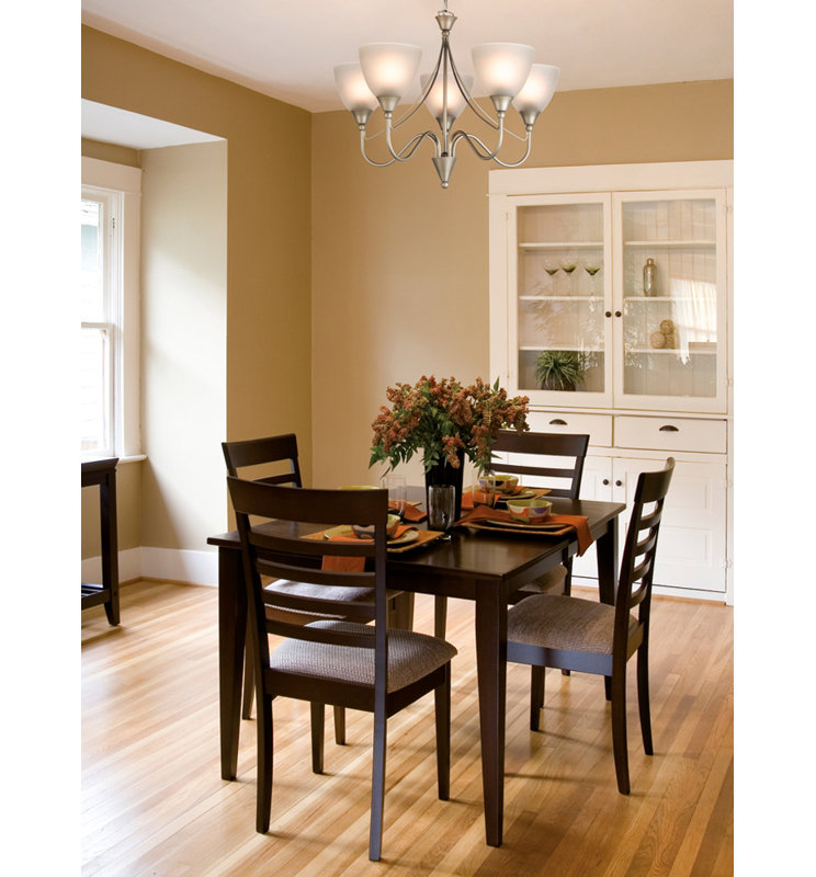 Santana 5 - Light Shaded Chandelier
