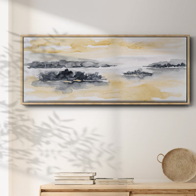 Whispering Wind I- Framed Canvas