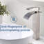 Robinet de salle de bain monocorps et monocommande, lavabo vasque 