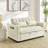 Ornella Modern 4 in1 Loveseat Sofa Bed with Armrests & Storage Pockets-118564484