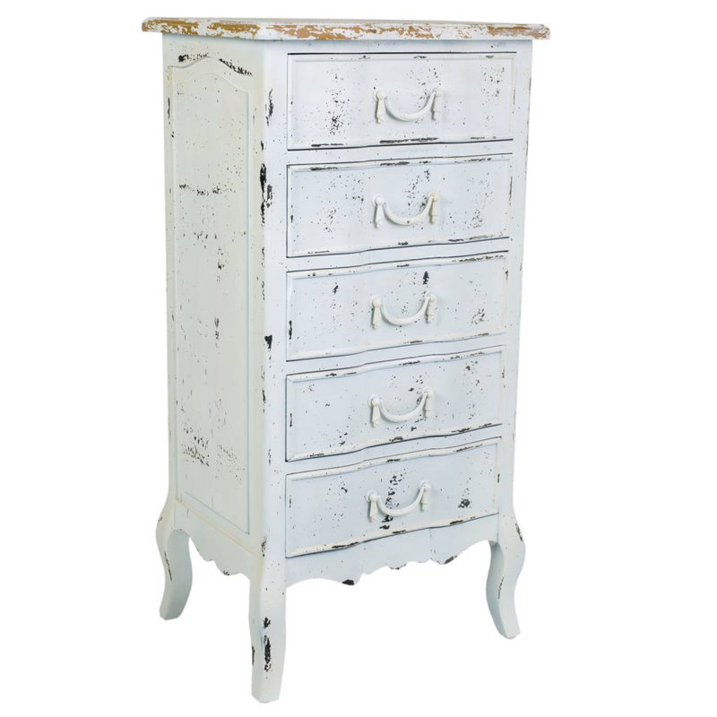 Pulbrough 50cm W 5 - Drawer Chest of Drawers